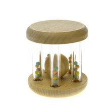 Load image into Gallery viewer, Wooden Rattle with Rainbow Bead
